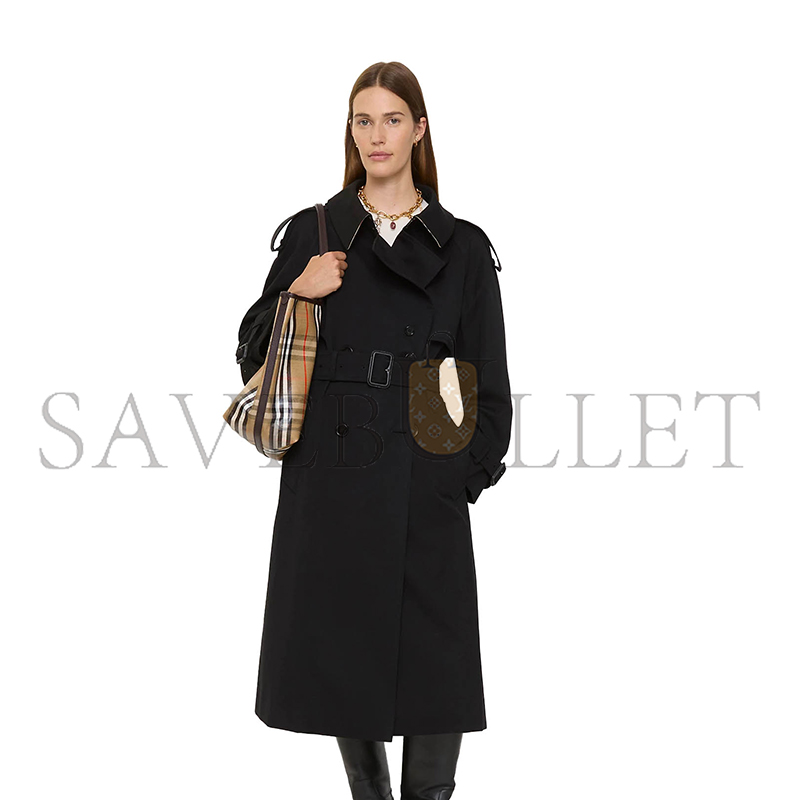 BURBERRY LONG GABARDINE FITZROVIA TRENCH COAT 81207021